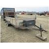 Image 1 : BUMPER PULL 16' TANDEM AXLE TRAILER