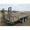 Image 4 : BUMPER PULL 16' TANDEM AXLE TRAILER