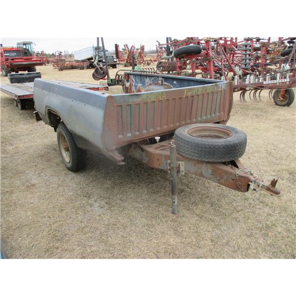 CONVERTED TRUCK BOX 8' TRAILER