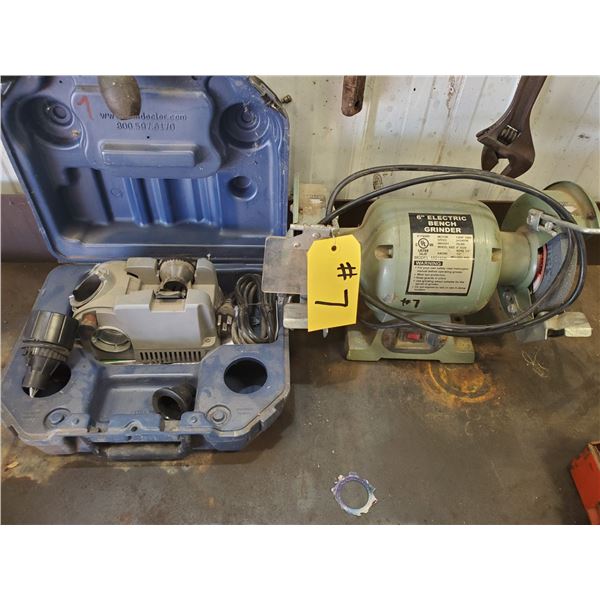 6" ELECTRIC BENCH GRINDER