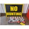 Image 1 : ASSORTED SIGNS (NO HUNTING & DIVAS)