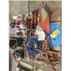 Image 1 : 3 LARGE LEATHER HALTERS, 2 HOOF TRIMMING STANDS, CLIPPERS, KNIVES, 2 CALF SHOW HALTERS,