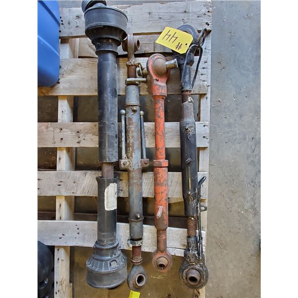 3 PT HITCH ARMS & PTO SHAFT