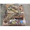 Image 1 : ASSORTED SPREADERS & SUPPLIES, HARNESS OIL