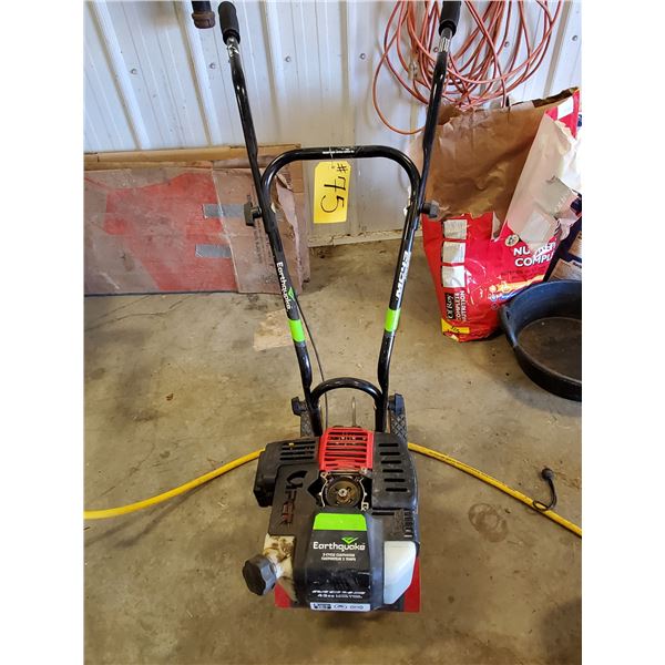 EARTHQUAKE GAS ROTOTILLER (NEEDS REPAIR)
