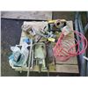 Image 1 : ASSORTED HITCHES, STEEL WIRE & U-CLAMPS