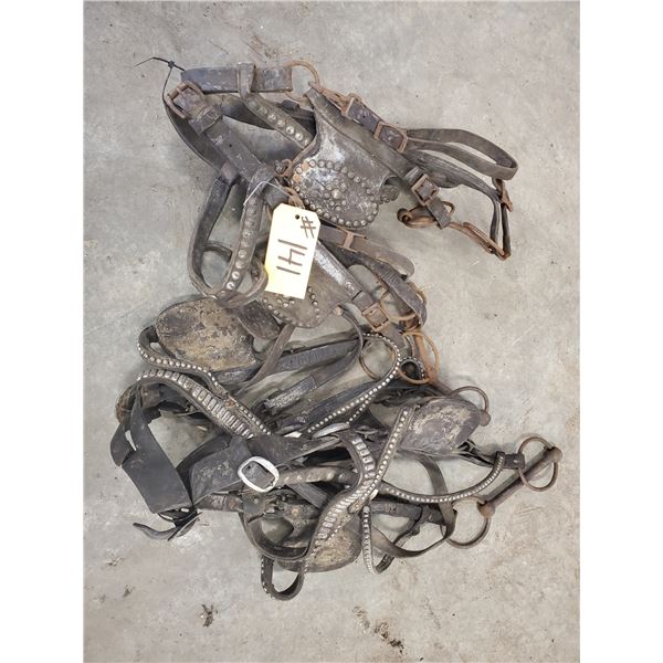 2 SETS OF HEAVY HORSE BRIDLES