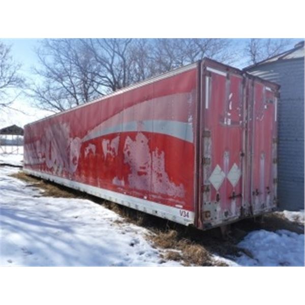 50' X 102" DRY VAN BODY