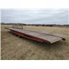 Image 2 : APPROX. 35' TANDEM AXLE HAY TRAILER
