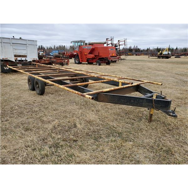SHOP BUILT TANDEM AXLE TRAILER