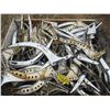 Image 1 : CRATE OF CHROME FRAME PARTS