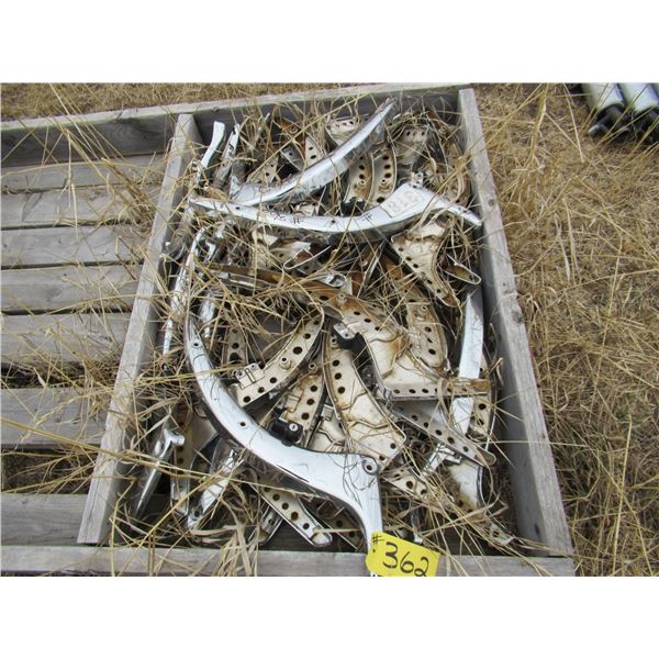 CHROME BIKE PARTS (CRATE IS NOT INCLUDED)