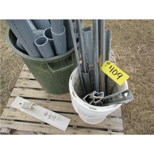 PLASTIC PIPE, MISC STEEL