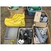 Image 2 : PALLET OF PLASTIC FITTINGS, HARD HATS, SPILL KIT