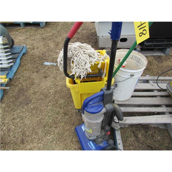VACUUM, MOP, PAIL