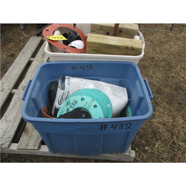 GASKETS, FITTINGS, BRASS, MISC