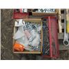 Image 1 : PALLET OF 3 COMBINATION WRENCHES UP TO 2 3/8", NUTS, SHOVEL, SOCKETS