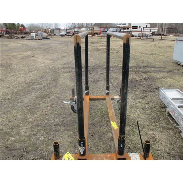 HEAVY DUTY STEEL 4 WHEEL CART
