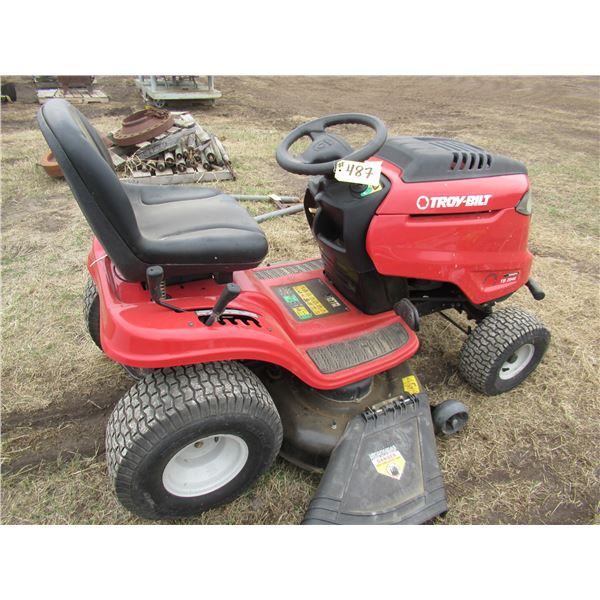 TROY-BILT RIDING MOWER (BLOWN ENGINE)