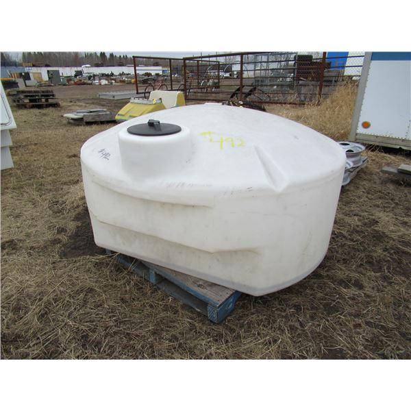 APPROX. 350 GALLON POLY TANK