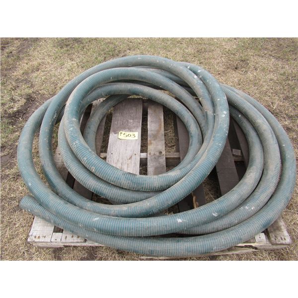 ROLL OF GREEN HOSE