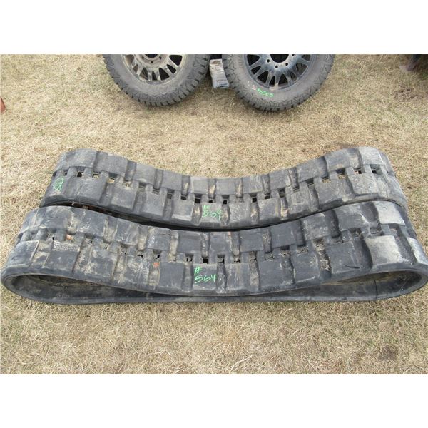 USED SET OF SKID STEER TRACKS