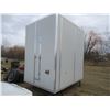 Image 1 : 6.5' X 9' SHED ON STANDS WITH 1000 L TANK