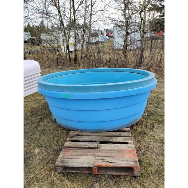 2 - APPROX. 500 GALLON STOCK TANKS (BOTH FOR ONE MONEY)