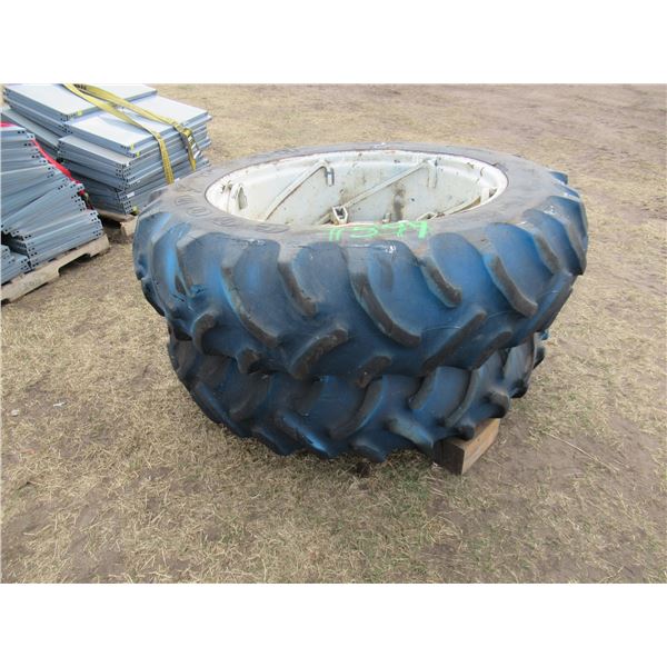 2 - GOODYEAR 15.5 X 38 TIRES (BOTH FOR ONE MONEY)