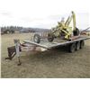 Image 1 : APPROX. 20' TRIPLE AXLE TRAILER