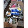 Image 1 : PALLET OF BOLTS, BINS, TOOL TRAYS, ETC