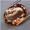 Image 1 : Natural Peach Champagne Topaz 24.29 Cts - VVS