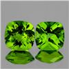 Image 1 : Natural Best AAA Green Peridot Pair {Flawless-VVS}