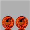 Image 1 : Natural Intense Orange Sapphire Pair [VVS]
