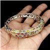 Image 3 : Natural Top Fancy Color Sapphire Bangle