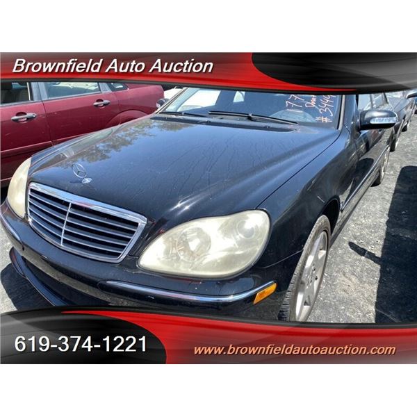 2003 Mercedes Benz S Class