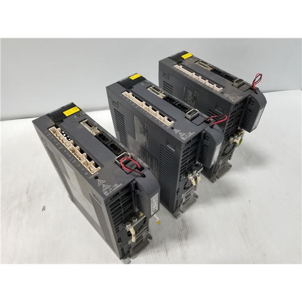 (3) Mitsubishi MR-J3-70B AC Servo