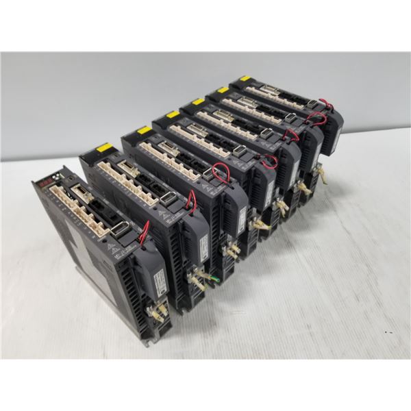 (6) Mitsubishi MR-J3-40B AC Servo