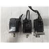 Image 3 : (3) Mitsubishi HF-KP43 AC Servo Motor