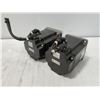 Image 1 : (2) Mitsubishi HF-KP73 AC Servo Motor