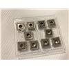 Image 2 : Lot of (80) New? Kennametal Carbide Inserts, P/N: SNMP432