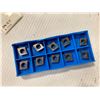 Image 2 : Lot of (100) New? Valenite Carbide Inserts, P/N: CPMW 32.51