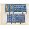 Image 1 : Lot of (90) New? Valenite Carbide Inserts, P/N: TNMC XXX