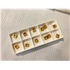 Image 2 : Lot of (52) New? Seco Carbide Inserts, P/N: SCGX 060204-P2