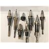 Image 2 : Lot of (9) BT40 Misc Tool Holders