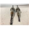 Image 2 : (2) BT40 Erickson Shrink Fit End Mill Holders