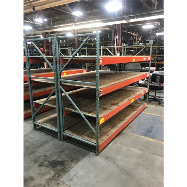 LOT OF  (2) PALLET RACKING