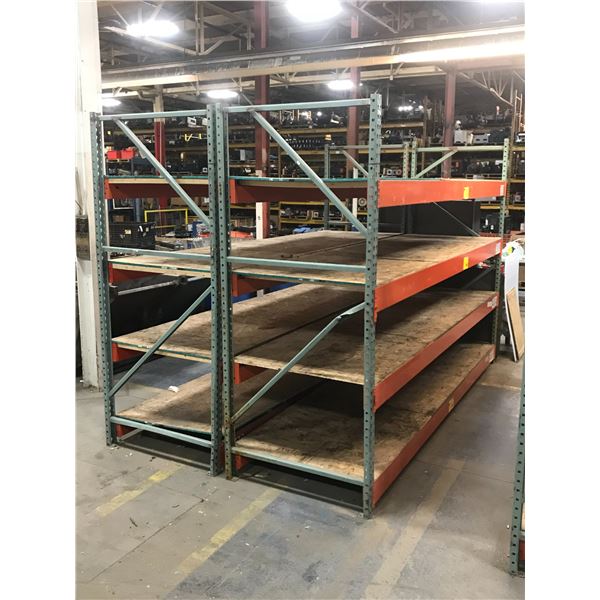 LOT OF  (2) PALLET RACKING