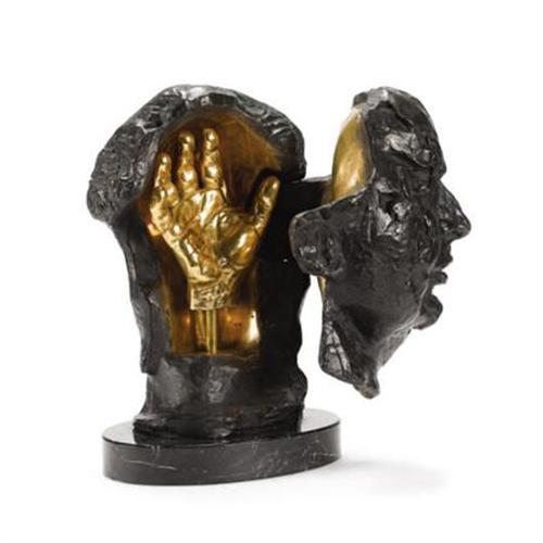 A Spanish Bronze Sculpture by Pablo Serrano 1967