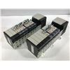 Image 2 : (2) - ALLEN-BRADLEY 1756-A10 10 SLOT CHASIS W/ POWER SUPPLY 1756-PA75 & MODULES AS SHOWN IN THE PICS